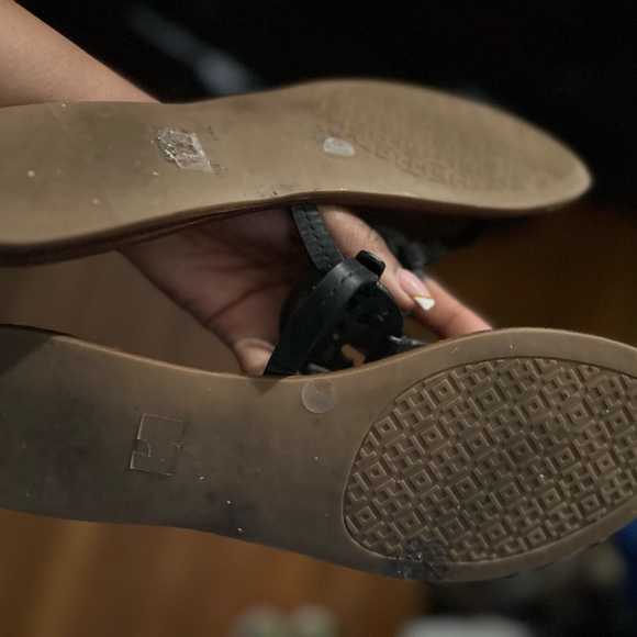 Tory burch black sándals size 11 - Picture 4 of 4